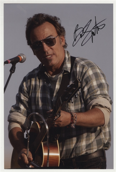 Bruce Springsteen Signed Photograph