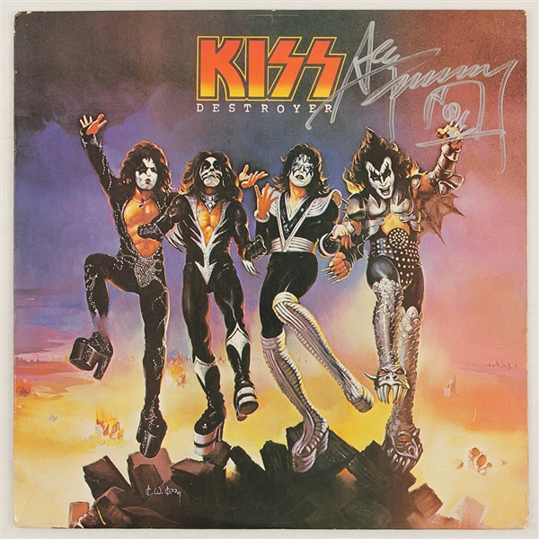 Ace Frehley Signed KISS "Destroyer" Album