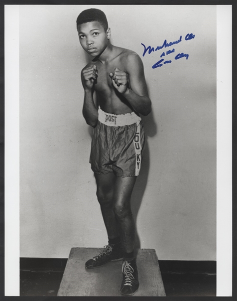 Muhammad Ali Signed & Inscribed 11 x 14 Photograph