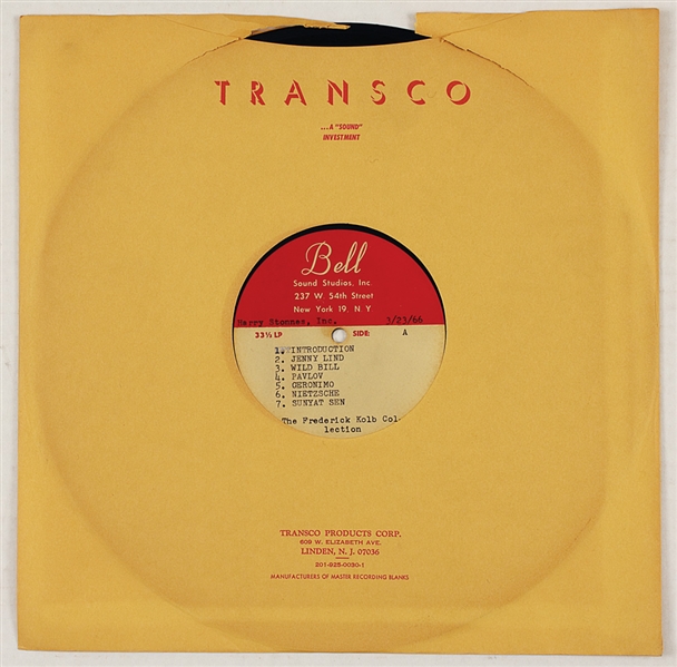 1966 Bell Records Acetate