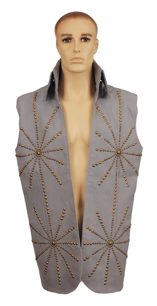 Elvis Presley Owned & Worn Studded Vest