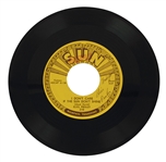 Elvis Presley Signed Sun Records 45 "I Dont Care If The Sun Dont Shine"