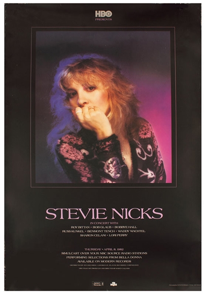 Stevie Nicks Original Concert Poster