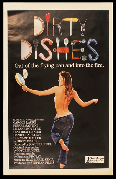 "Dirty Dishes" Original One-Sheet Movie Poster