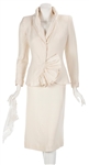 Madonna "Evita" Film Worn White Two-Piece Wedding Skirt Suit and Lingerie
