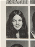Madonna Original 1971-1972 Junior High School Yearbook Featuring Pictures of Madonna