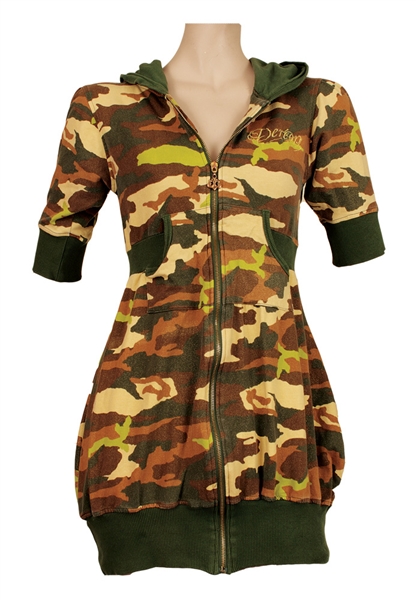 Beyonce Owned & Worn "House of Dereon" Camouflage Dress