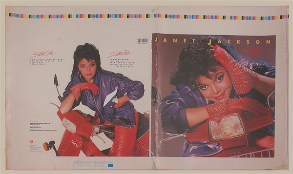 Janet Jackson Rare First Album Cover and Photo Printer’s Proofs 