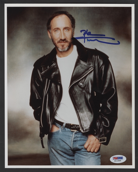 Pete Townshend Signed Photograph
