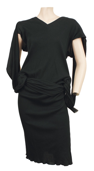 Janet Jackson Owned & Worn Black Dress