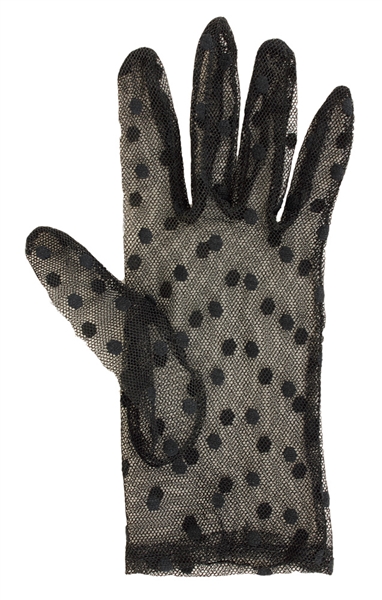 Prince Stage Worn Black Lace Glove