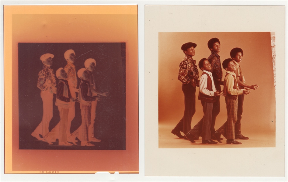 Jackson 5 Original Photograph and Negative