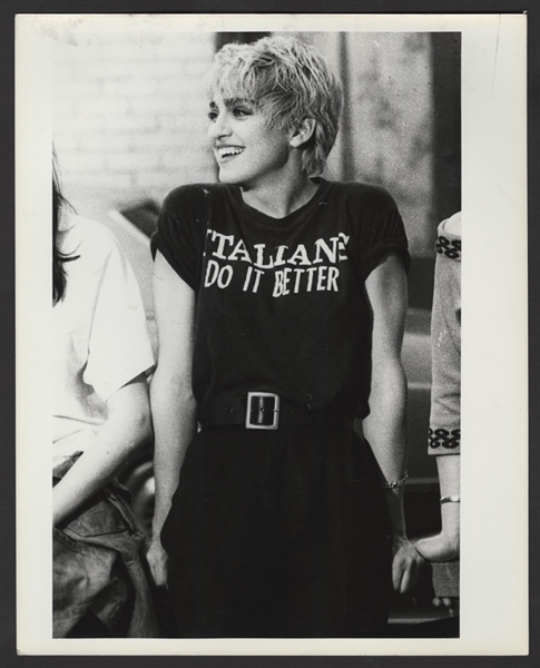 Madonna Original Vinnie Zuffante Wire Stamped Photograph