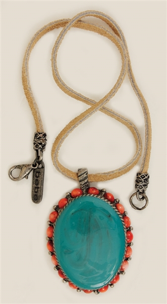 Stevie Nicks Owned and Worn Turquoise Necklace