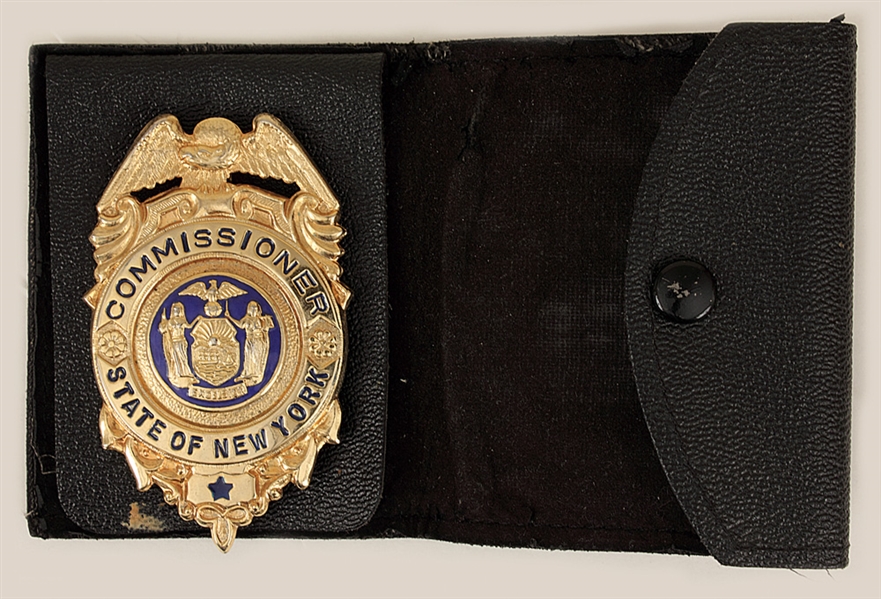 Sammy Davis, Jr. Commissioner State of New York Badge