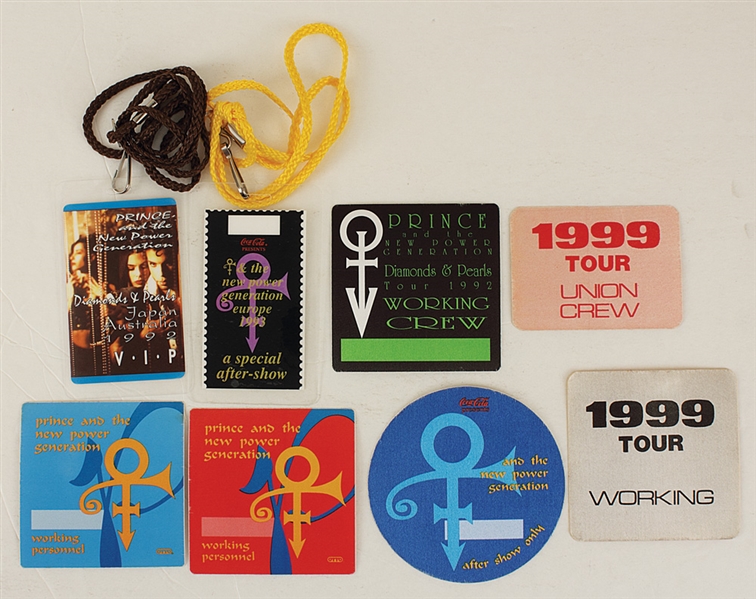 Prince Original Backstage Pass Archive