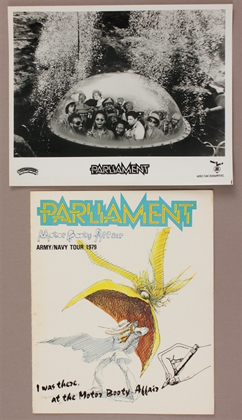 Parliament Original Tour Program and Promotional Photograph