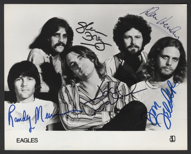 Eagles Signed Original Promotional Photograph
