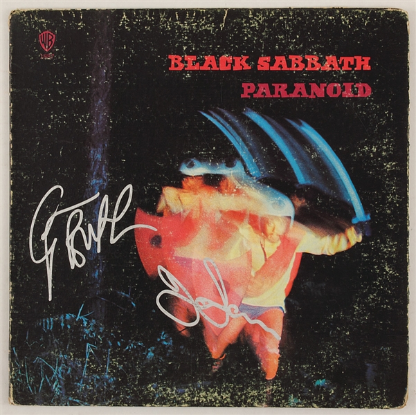 Black Sabbath Signed "Paranoid" Album