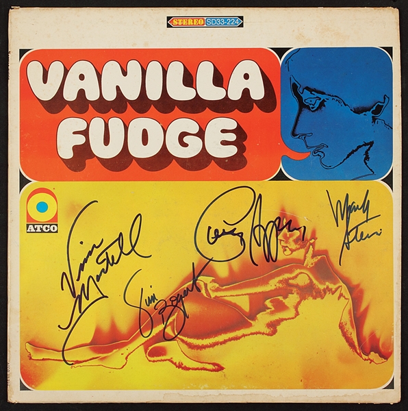 Vanilla Fudge Signed Album