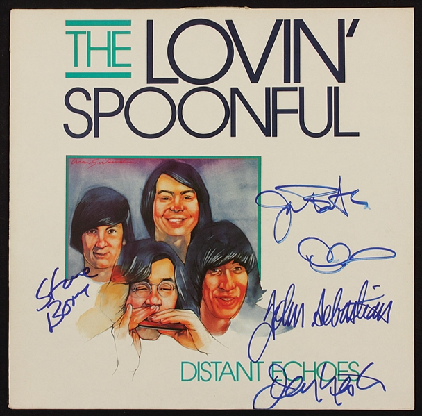 Lovin Spoonful Signed "Distant Echoes" Album