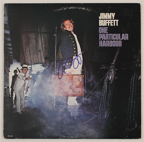 Jimmy Buffett Signed "One Particular Harbour" Album
