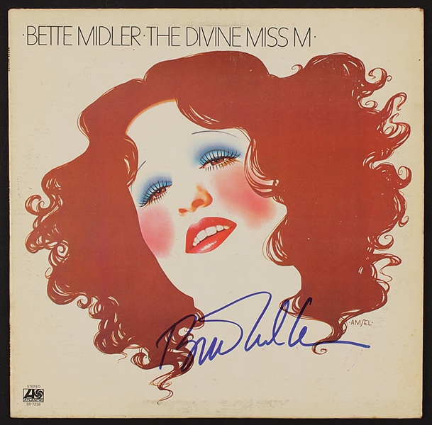 Bette Midler Signed "The Divine Miss M" Album