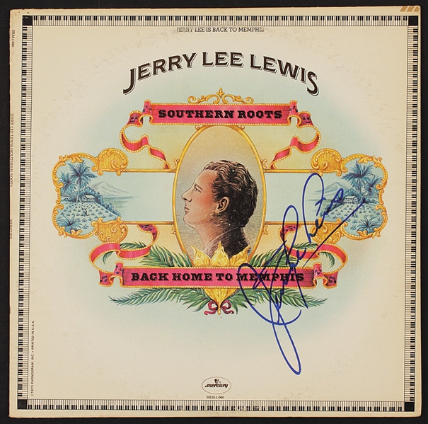 Jerry Lee Lewis Signed "Southern Roots, Back To Memphis" Album