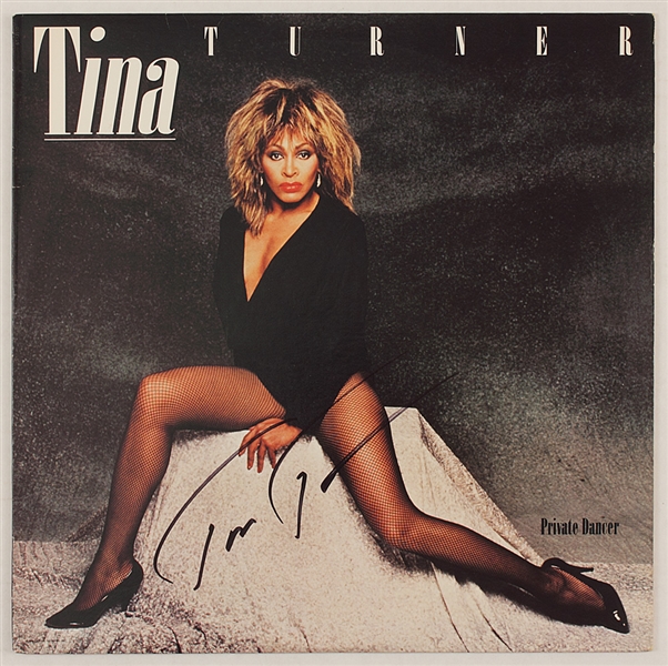 Tina Turner Signed "Private Dancer" Album