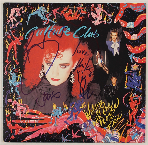 Culture Club Signed "Waking Up With The House on Fire" Album