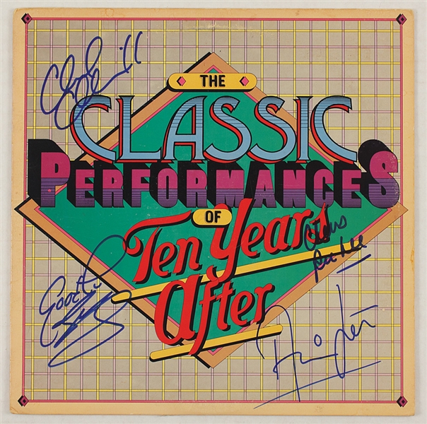 Ten Years After Signed "Classic Performances" Album