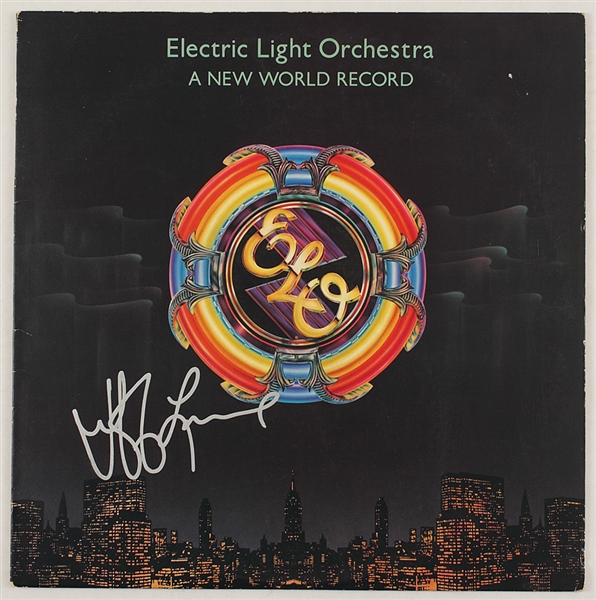 Jeff Lynne Signed ELO "A New World Record" Album