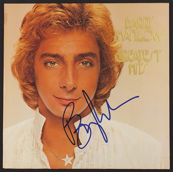 Barry Manilow Signed "Greatest Hits" Album
