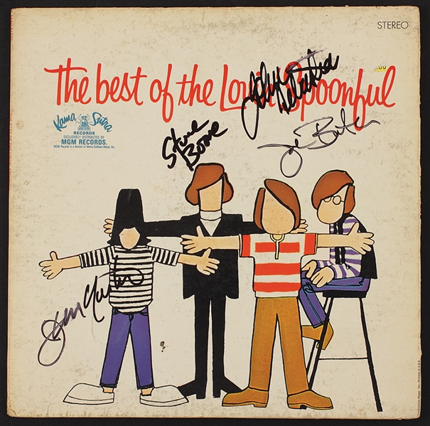 The Lovin Spoonful Signed "Best of" Album