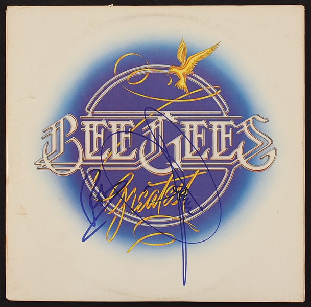 Barry & Robin Gibb Signed Bee Gees "Greatest" Album