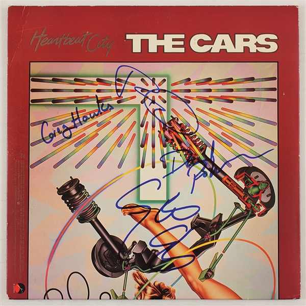 The Cars Signed "Heartbeat City" Album