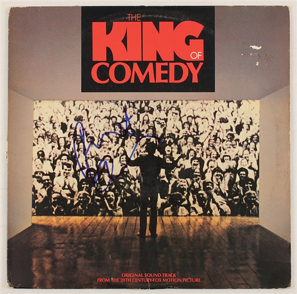 Robert De Niro Signed "King of Comedy" Soundtrack Album