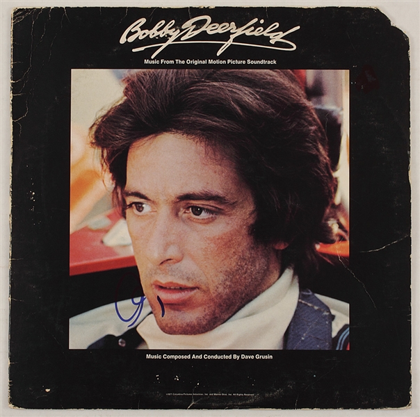 Al Pacino Signed "Bobby Deerfield" Soundtrack Album