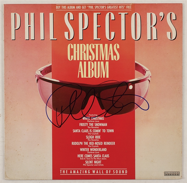 Phil Spector Signed "Christmas Album"