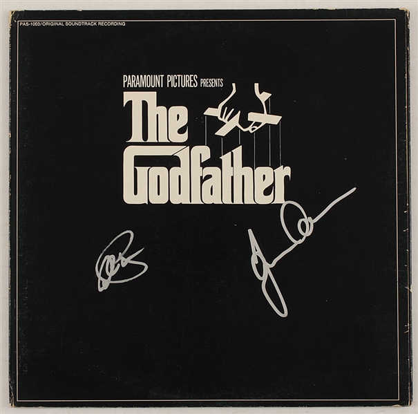 Al Pacino & James Caan Signed "The Godfather" Soundtrack  Album