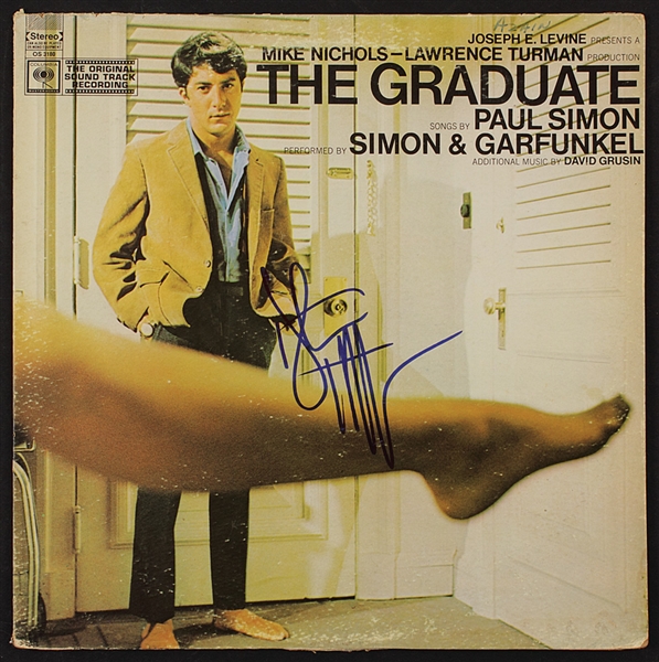 Dustin Hoffman Signed "The Graduate" Soundtrack Album