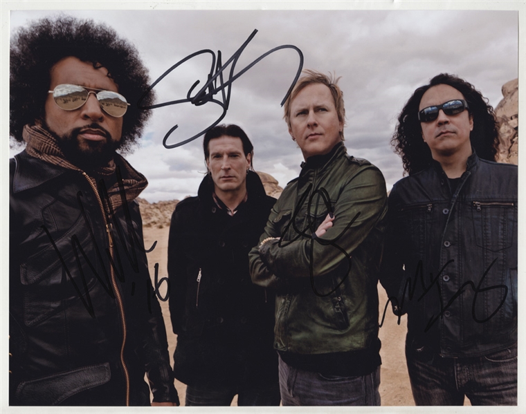 Alice in Chains Signed 11 x 14  Photograph