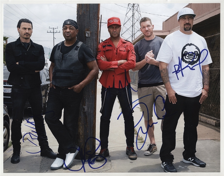Prophets of Rage Signed 11 x 14  Photograph
