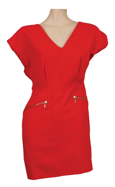 Taylor Swift Event Worn "Sweet On You" French Connection Red Dress