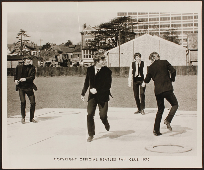 Beatles Original Fan Club Photograph