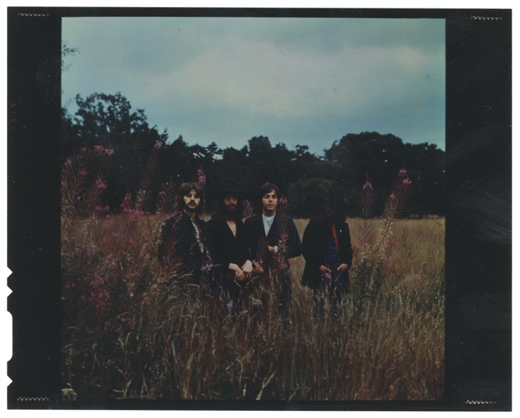 Beatles Original "Hey Jude" Photo Shoot Negative