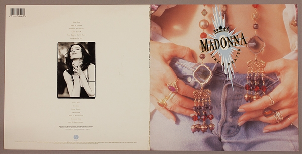 Madonna "Like A Prayer" Original Album Cover Artwork