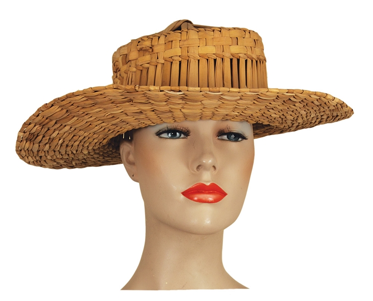 Liza Minnelli Owned & Worn Straw Hat