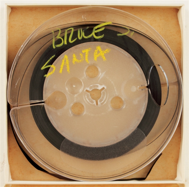 Bruce Springsteens Personally Owned Original "Santa Claus Is Coming To Town" Master  Recording