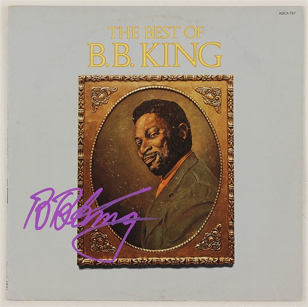 B.B. King Signed "Best of" Album